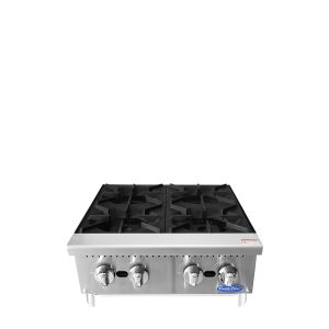 ACHP-4 Heavy-Duty Countertop 24" Hotplate Range, Gas
